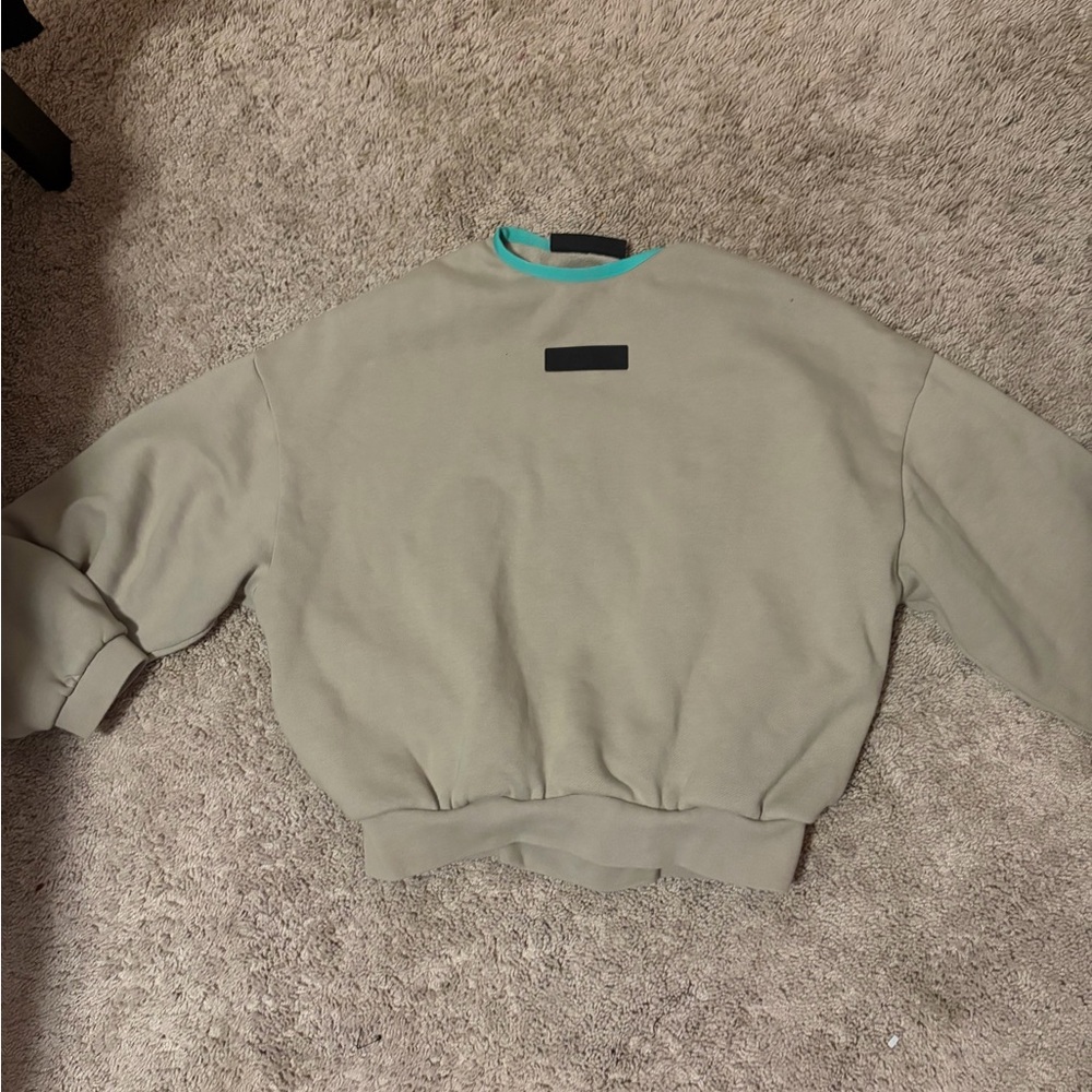 Fear of God Crewneck Sweater in Tan